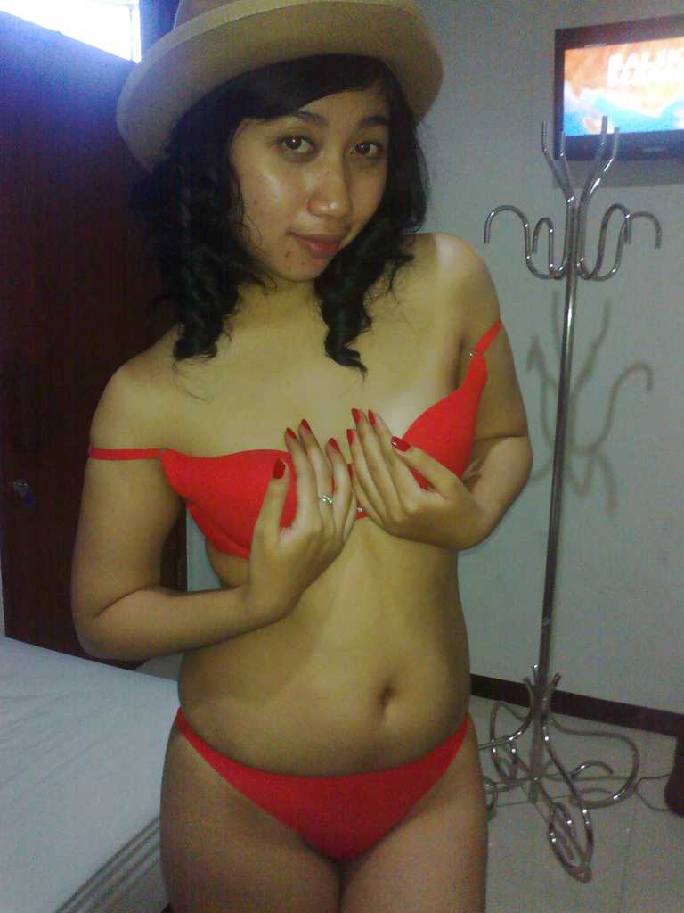 Angel Lee in Red Surabaya Indonesian
