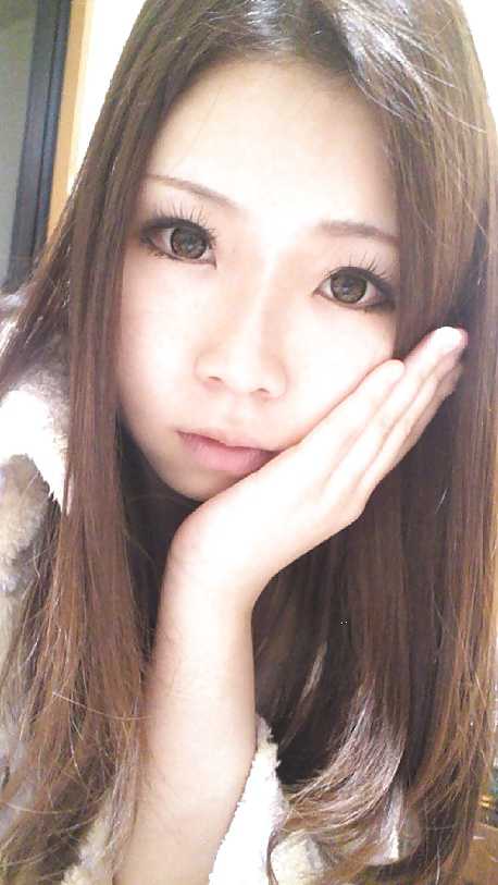 Very Beautiful Japanese girl Chihiro's dirty selfies