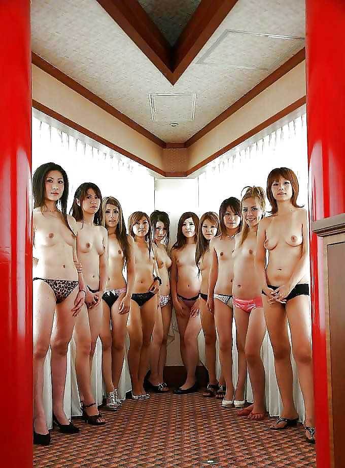 Groups Of Asian Babes
