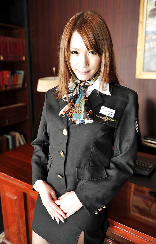 Nami Itoshino - Sexy Japanese Cabin Attendants